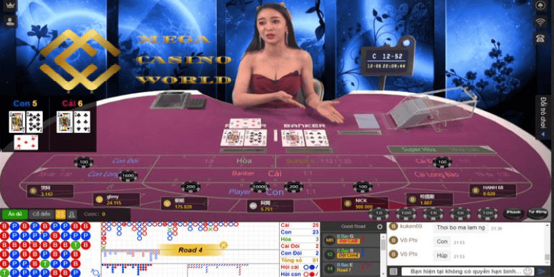 Quy tắc luật của mẹo chơi baccarat