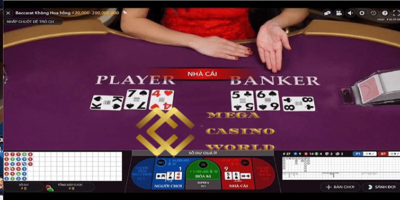 Các thứ tự tính điểm trong mẹo chơi baccarat